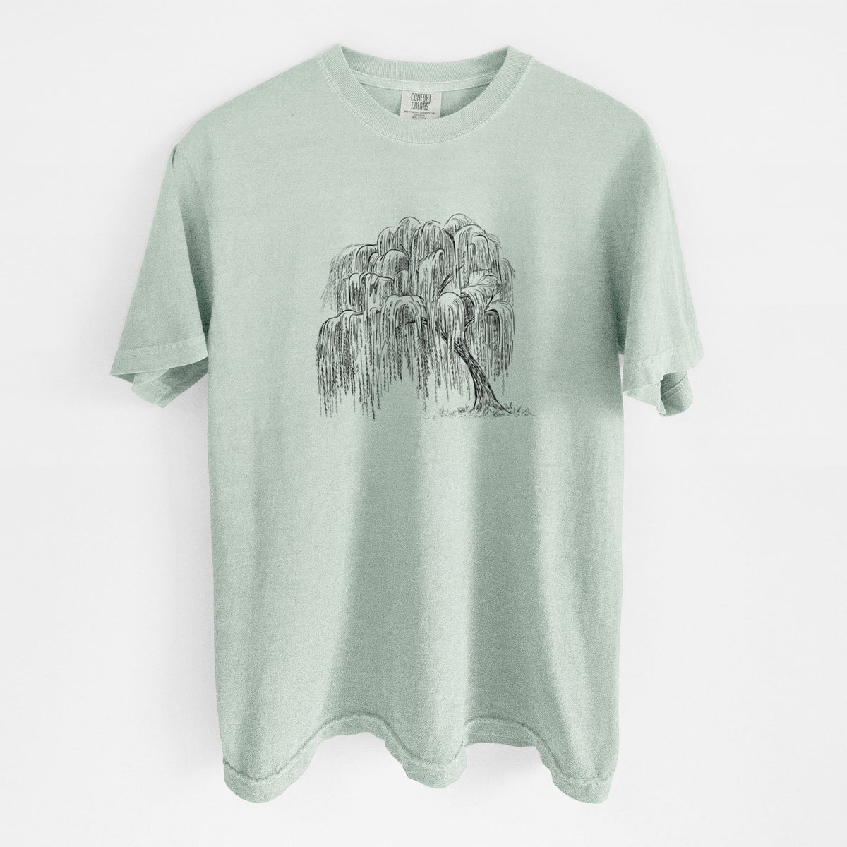 Weeping Willow - Salix babylonica - Unisex Comfort Colors Garment-Dyed Heavyweight T-shirt