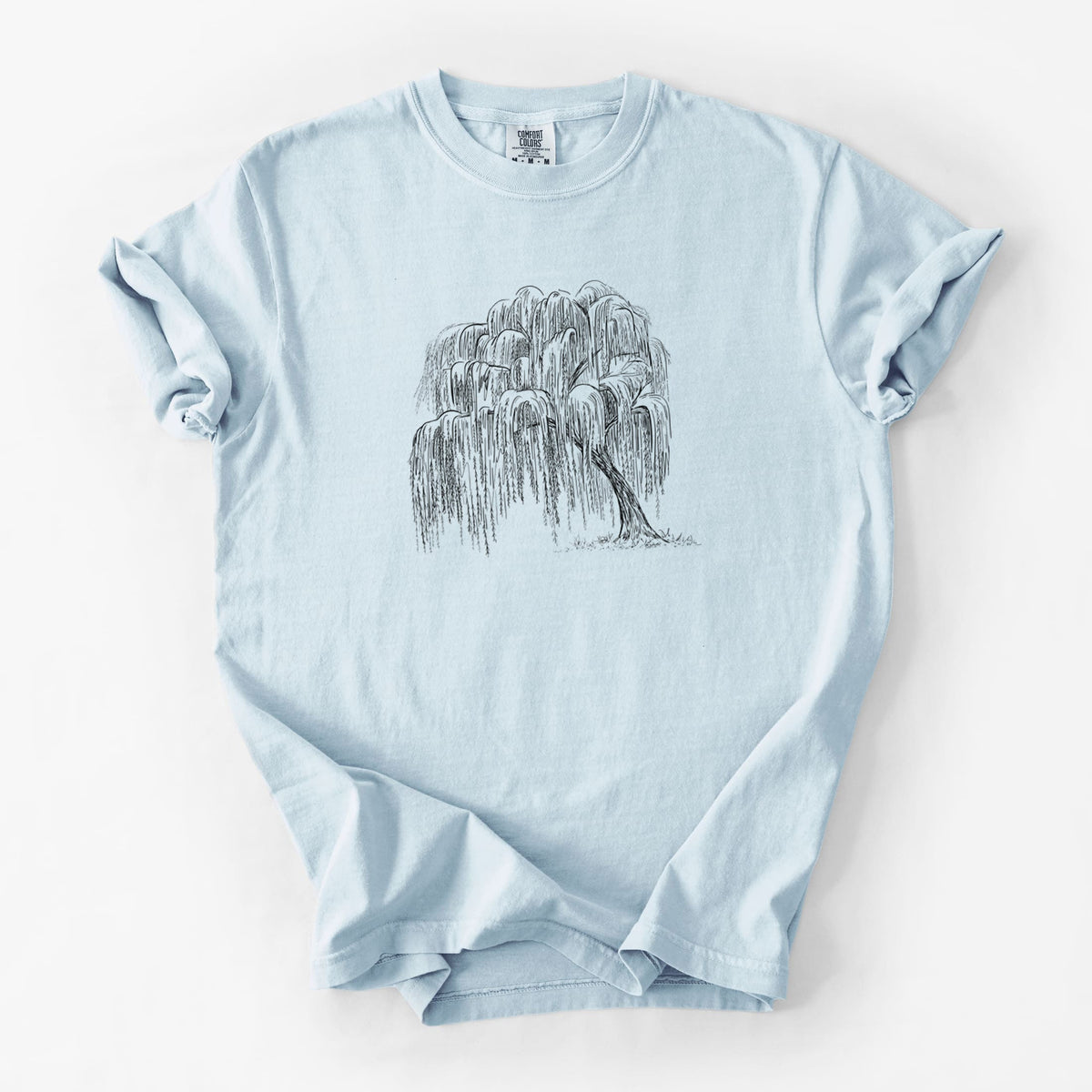 Weeping Willow - Salix babylonica - Unisex Comfort Colors Garment-Dyed Heavyweight T-shirt