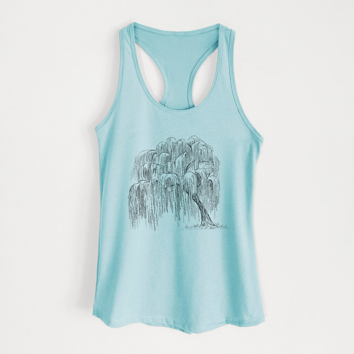 Weeping Willow - Salix babylonica - Women's Racerback Tanktop