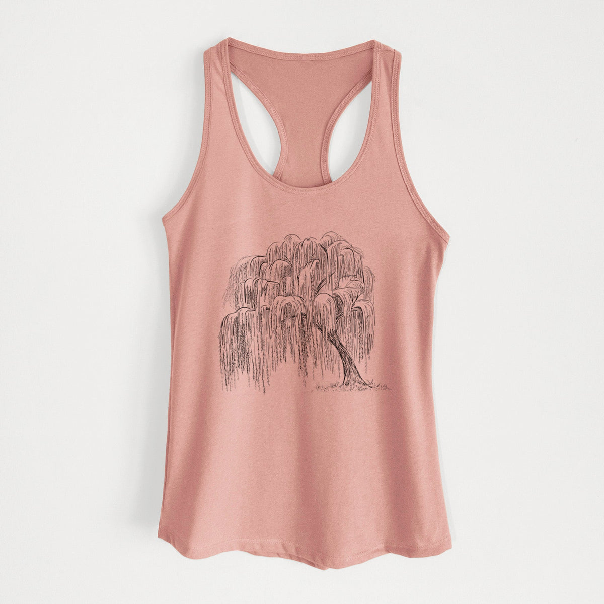 Weeping Willow - Salix babylonica - Women's Racerback Tanktop
