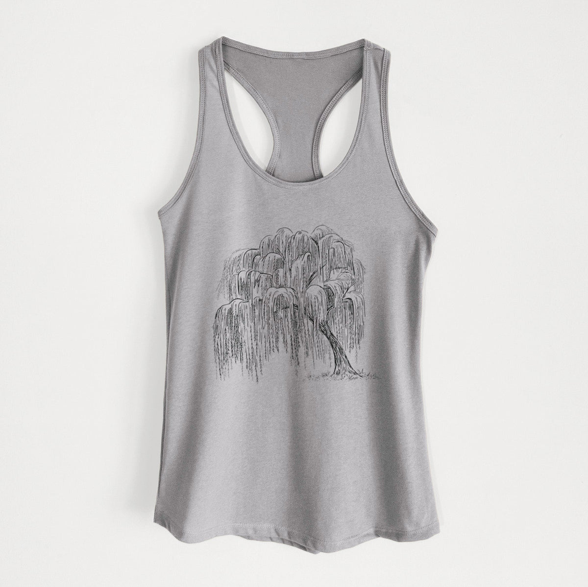 Weeping Willow - Salix babylonica - Women's Racerback Tanktop