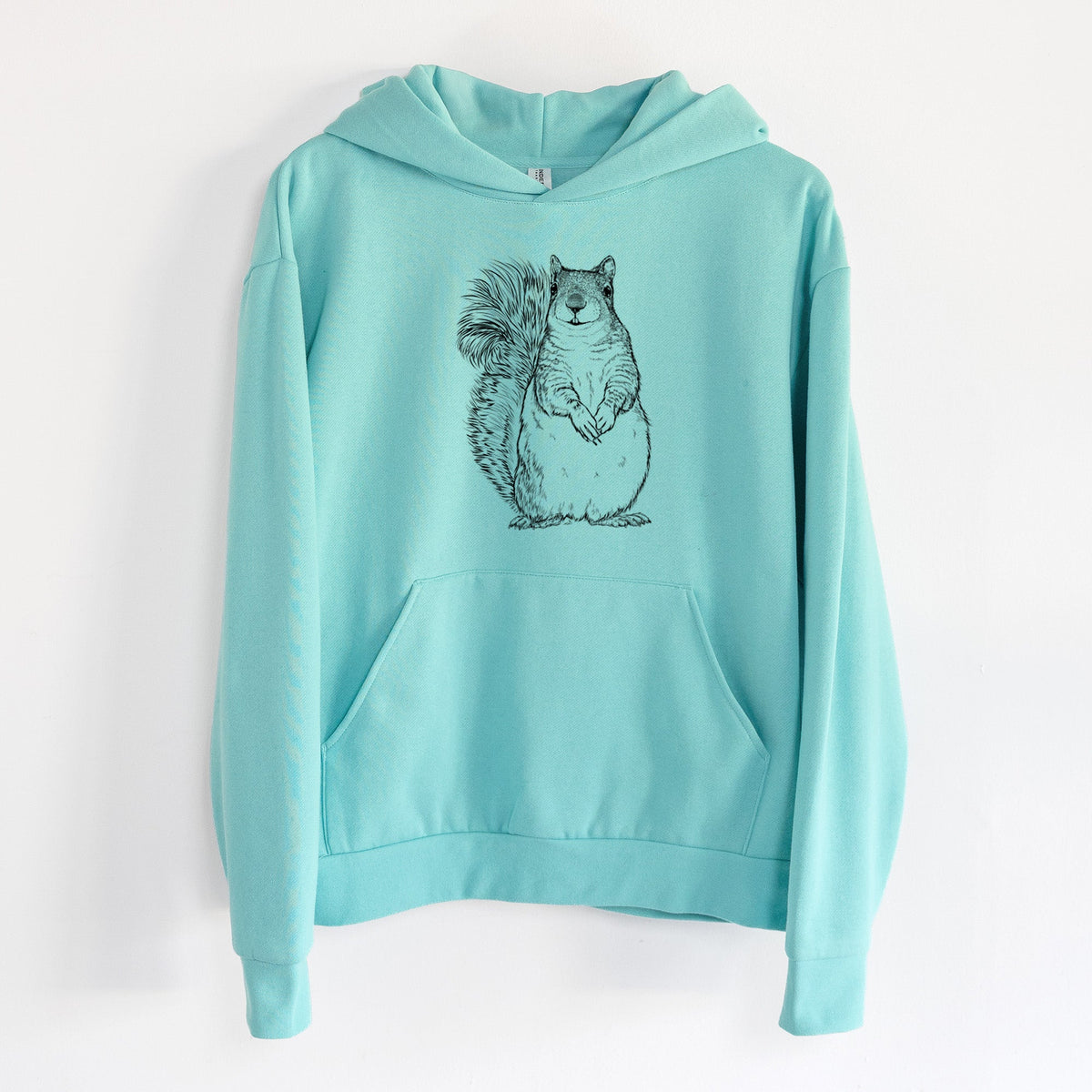 Western Grey Squirrel - Sciurus griseus  - Statement Midweight Hoodie