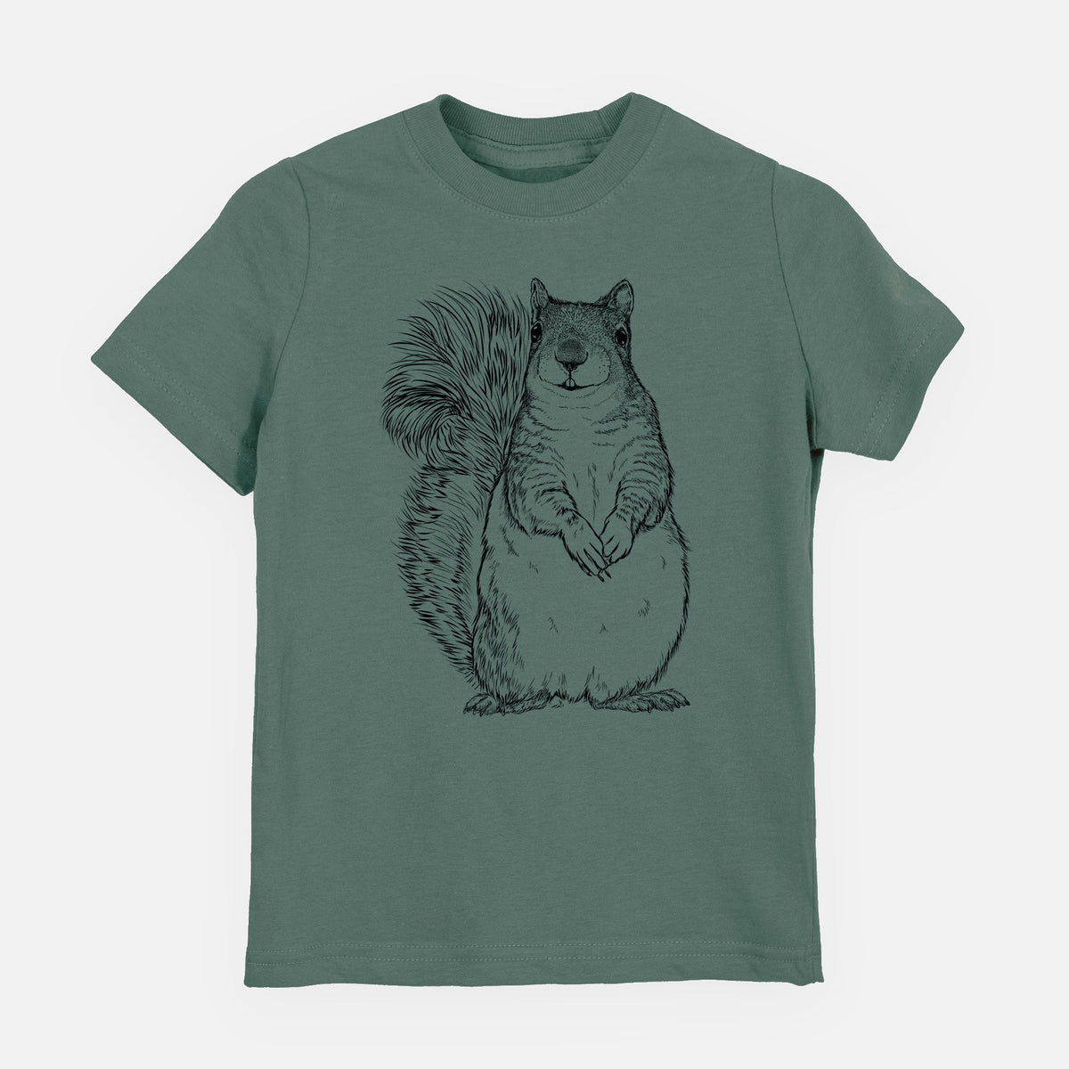 Western Grey Squirrel - Sciurus griseus - Toddler/Youth Shirt