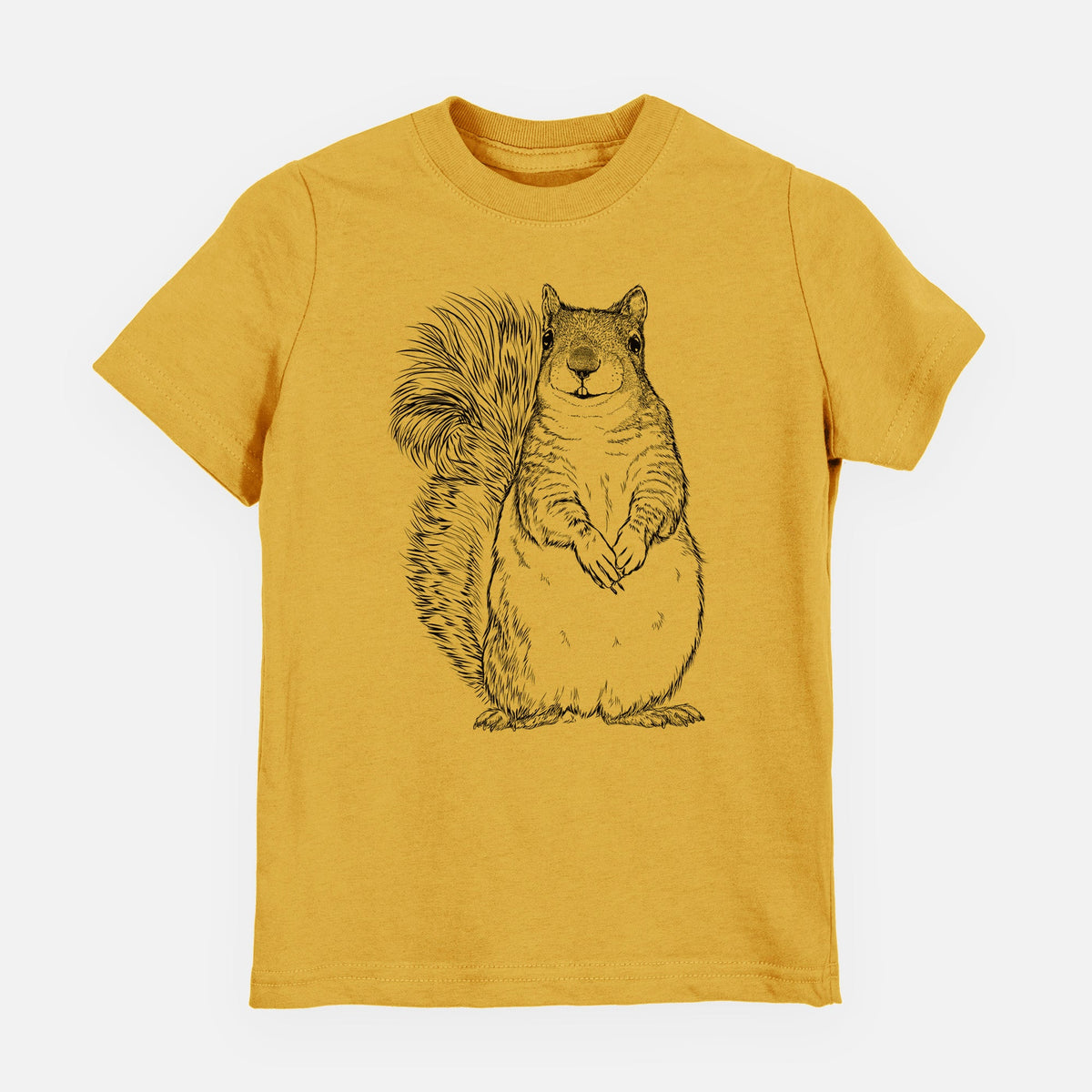Western Grey Squirrel - Sciurus griseus - Toddler/Youth Shirt
