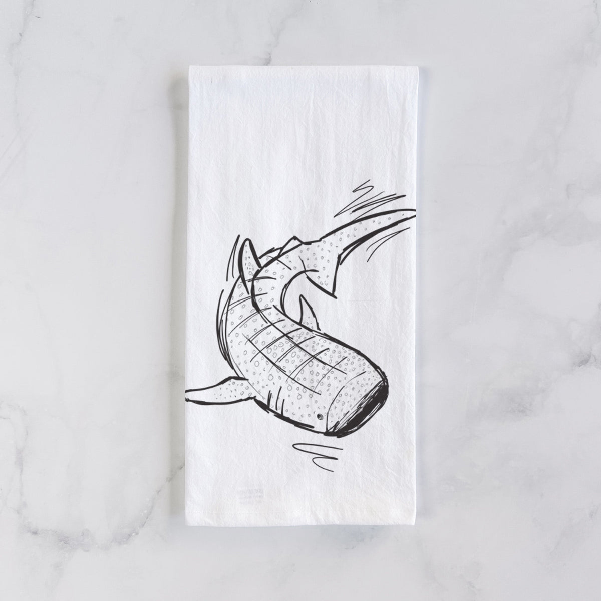 Whale Shark Tea Towel