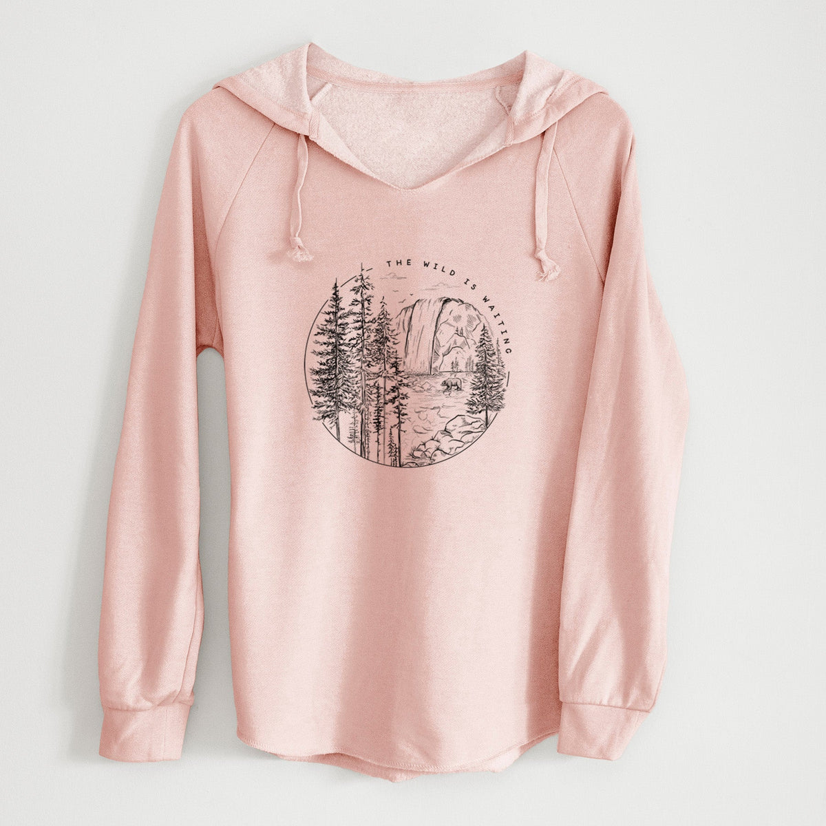 The Wild is Waiting - Cali Wave Hooded Sweatshirt