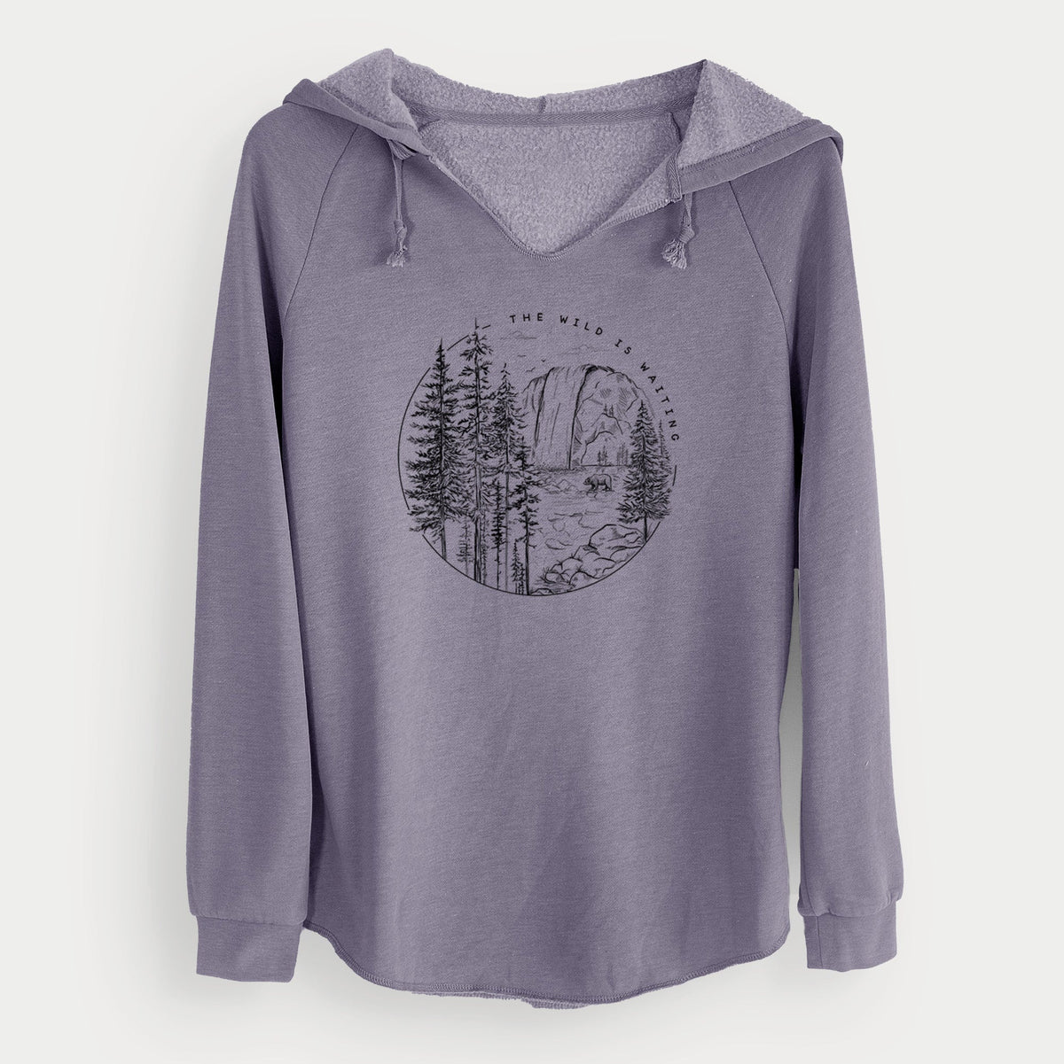 The Wild is Waiting - Cali Wave Hooded Sweatshirt