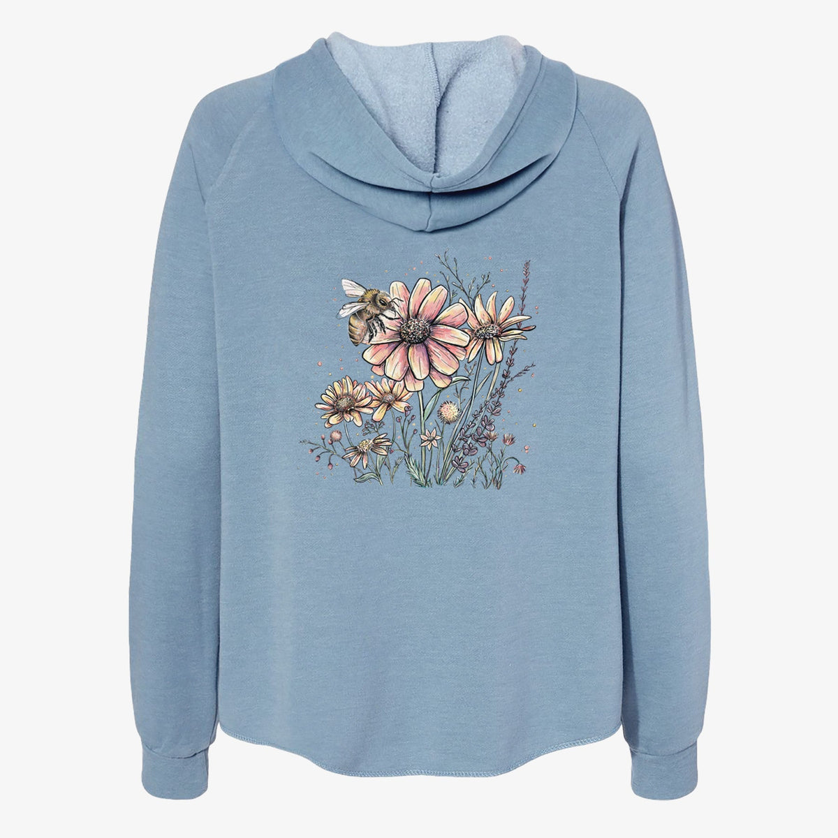 WildflowerBee - Women's Cali Wave Zip-Up Sweatshirt