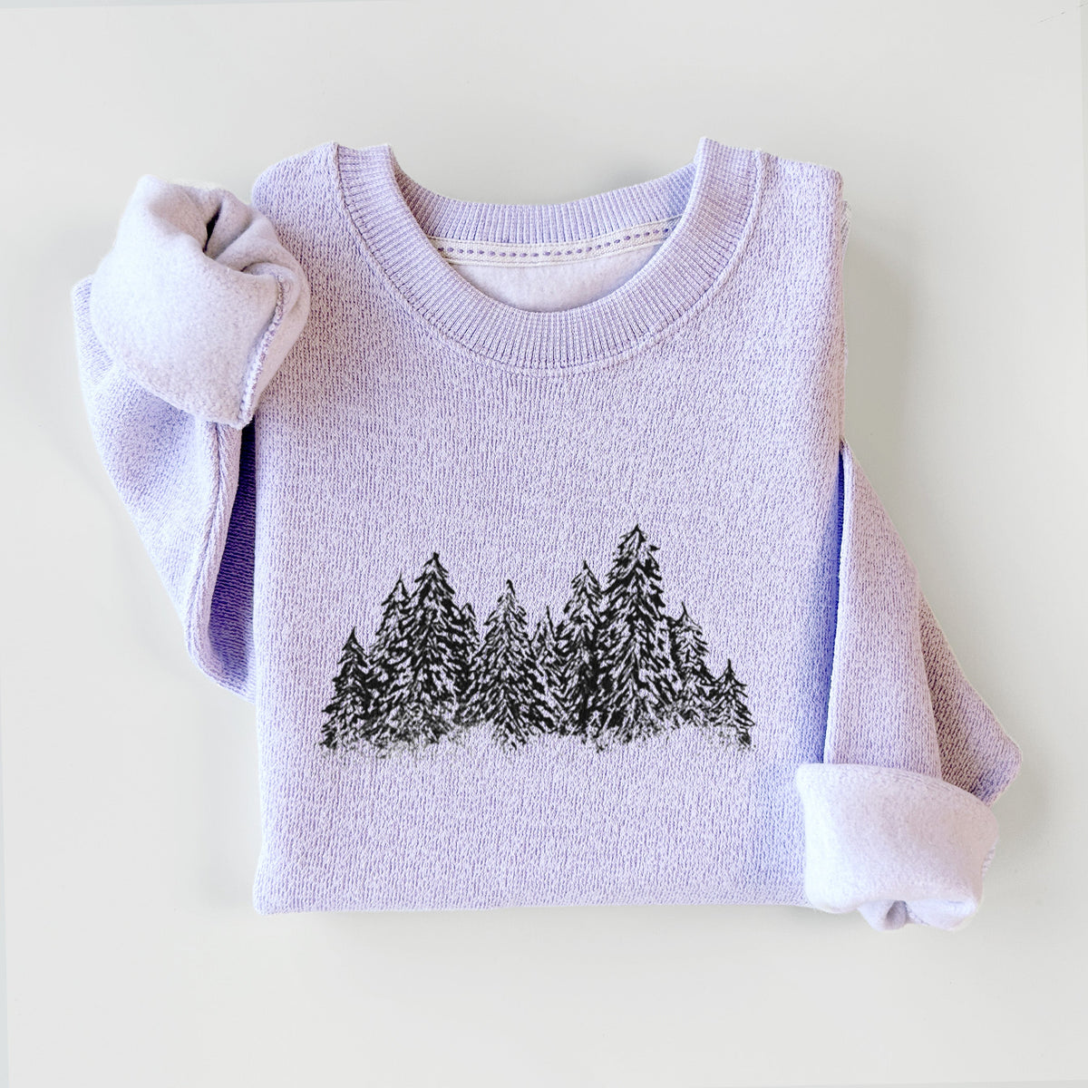 Winter Evergreens - Knit Sweatshirt