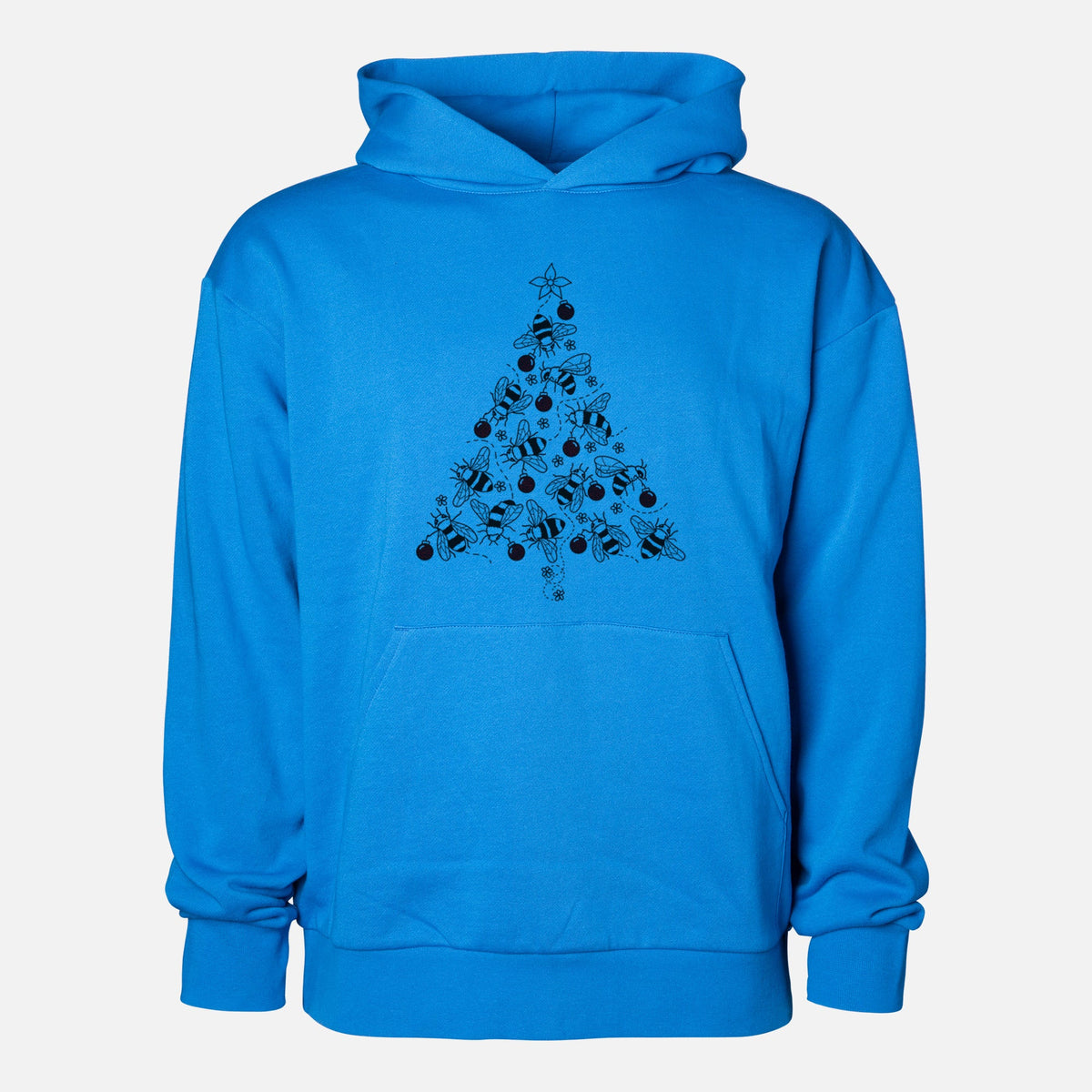 Christmas Tree of Bees  - Statement Midweight Hoodie