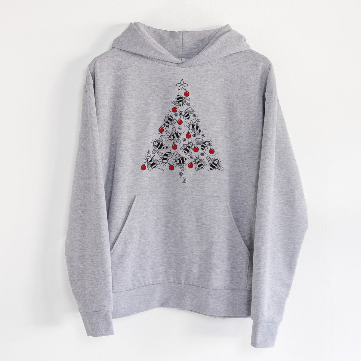 Christmas Tree of Bees  - Statement Midweight Hoodie