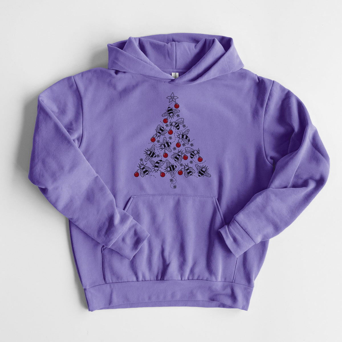 Christmas Tree of Bees  - Statement Midweight Hoodie