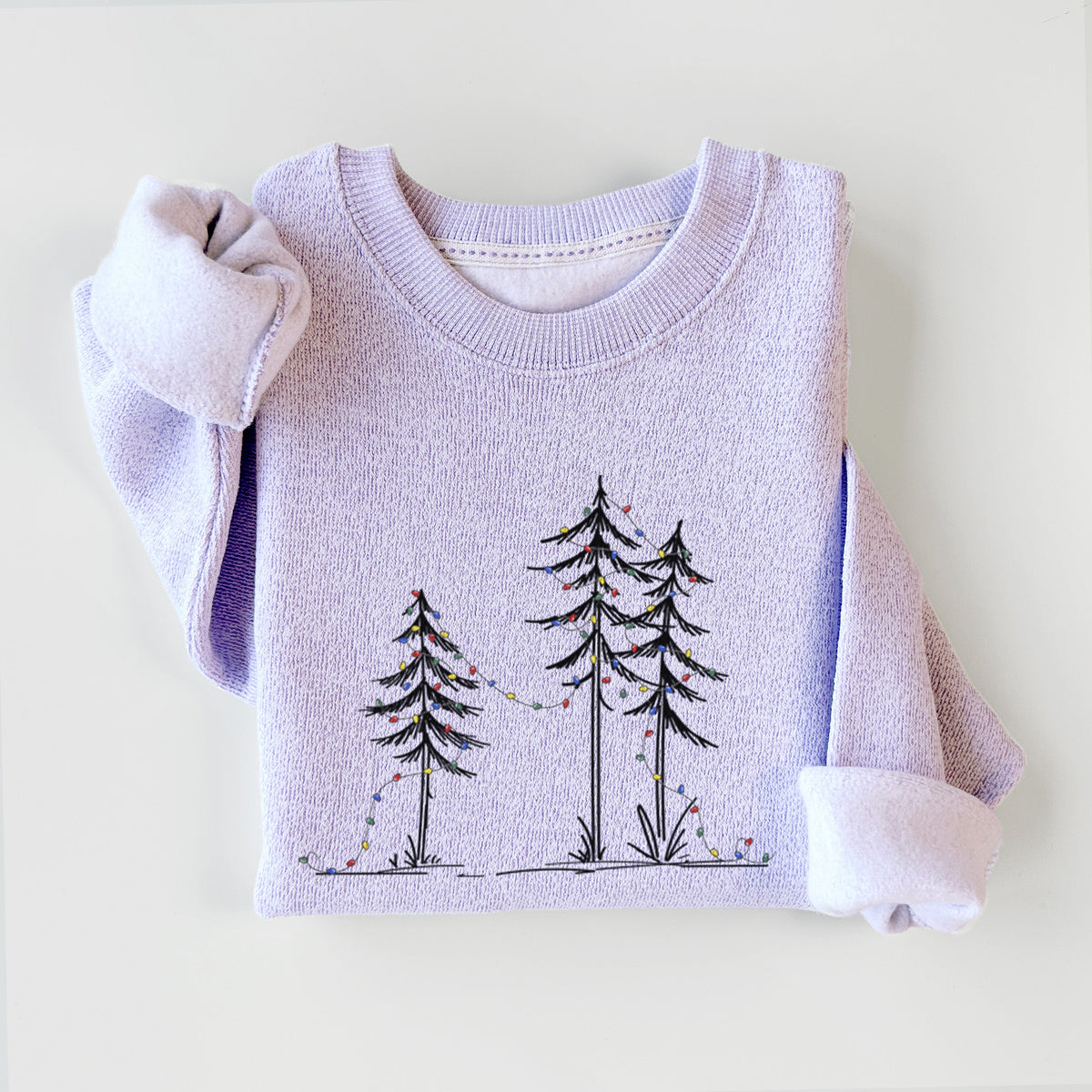 Christmas Deck the Pines - Knit Sweatshirt