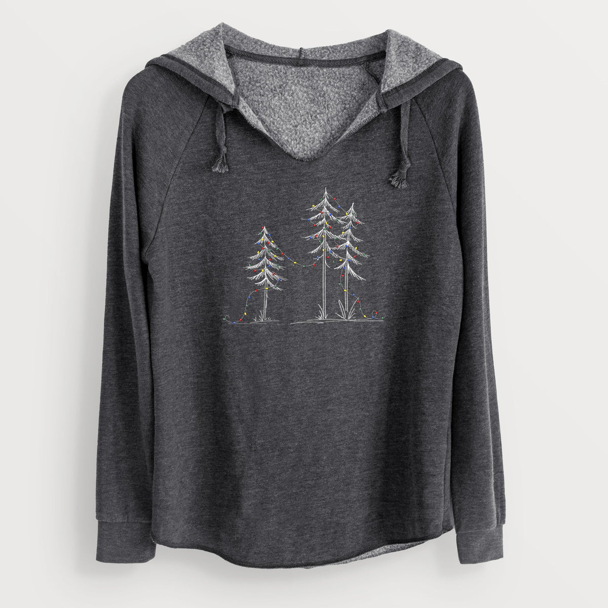 Christmas Deck the Pines - Cali Wave Hooded Sweatshirt
