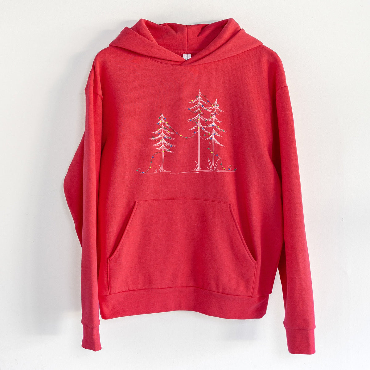 Christmas Deck the Pines  - Statement Midweight Hoodie