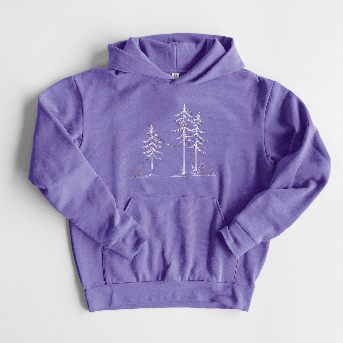 Christmas Deck the Pines  - Statement Midweight Hoodie