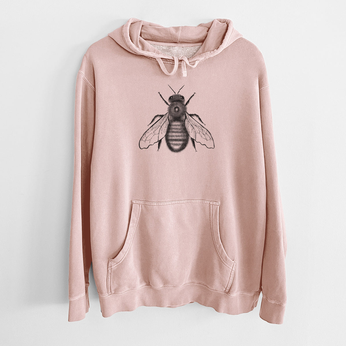 Xylocopa Virginica - Carpenter Bee - Unisex Pigment Dyed Hoodie