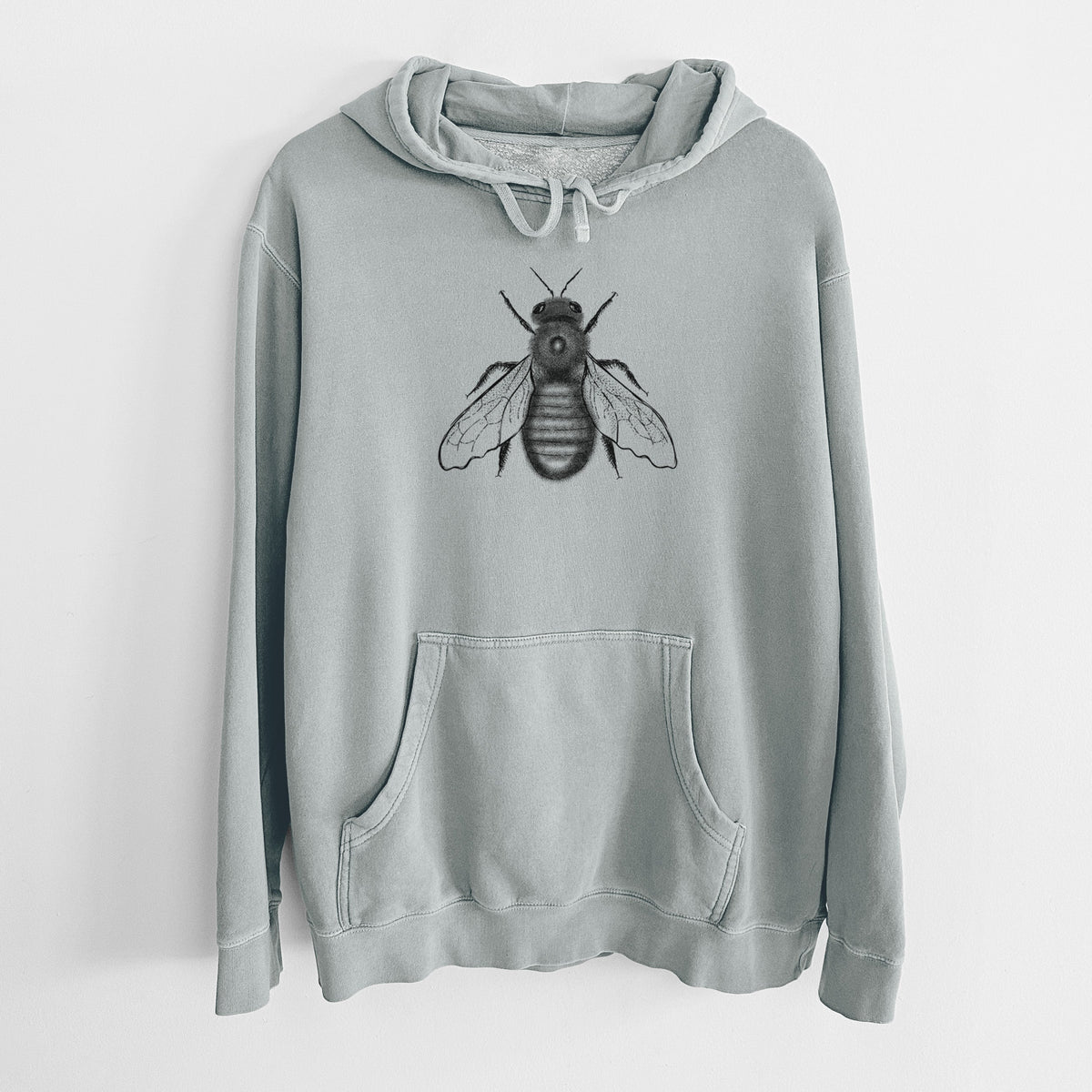 Xylocopa Virginica - Carpenter Bee - Unisex Pigment Dyed Hoodie