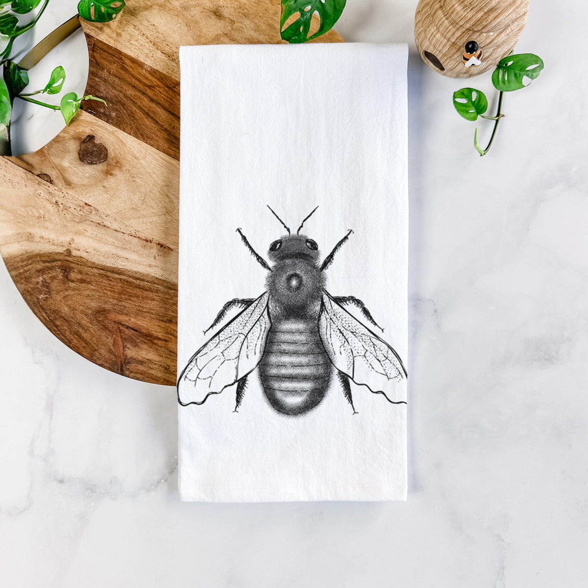 Xylocopa Virginica - Carpenter Bee Tea Towel