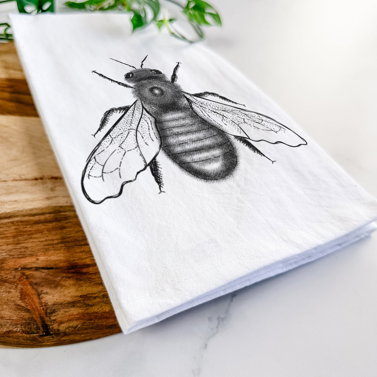 Xylocopa Virginica - Carpenter Bee Tea Towel