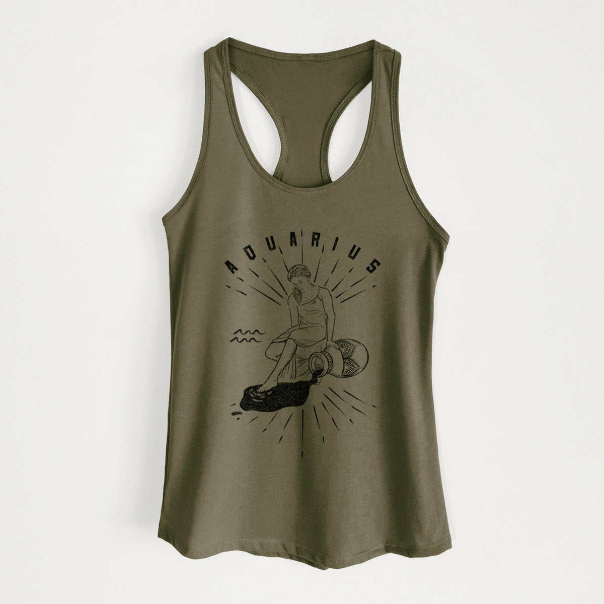 Aquarius - Water Bearer - Women's Racerback Tanktop
