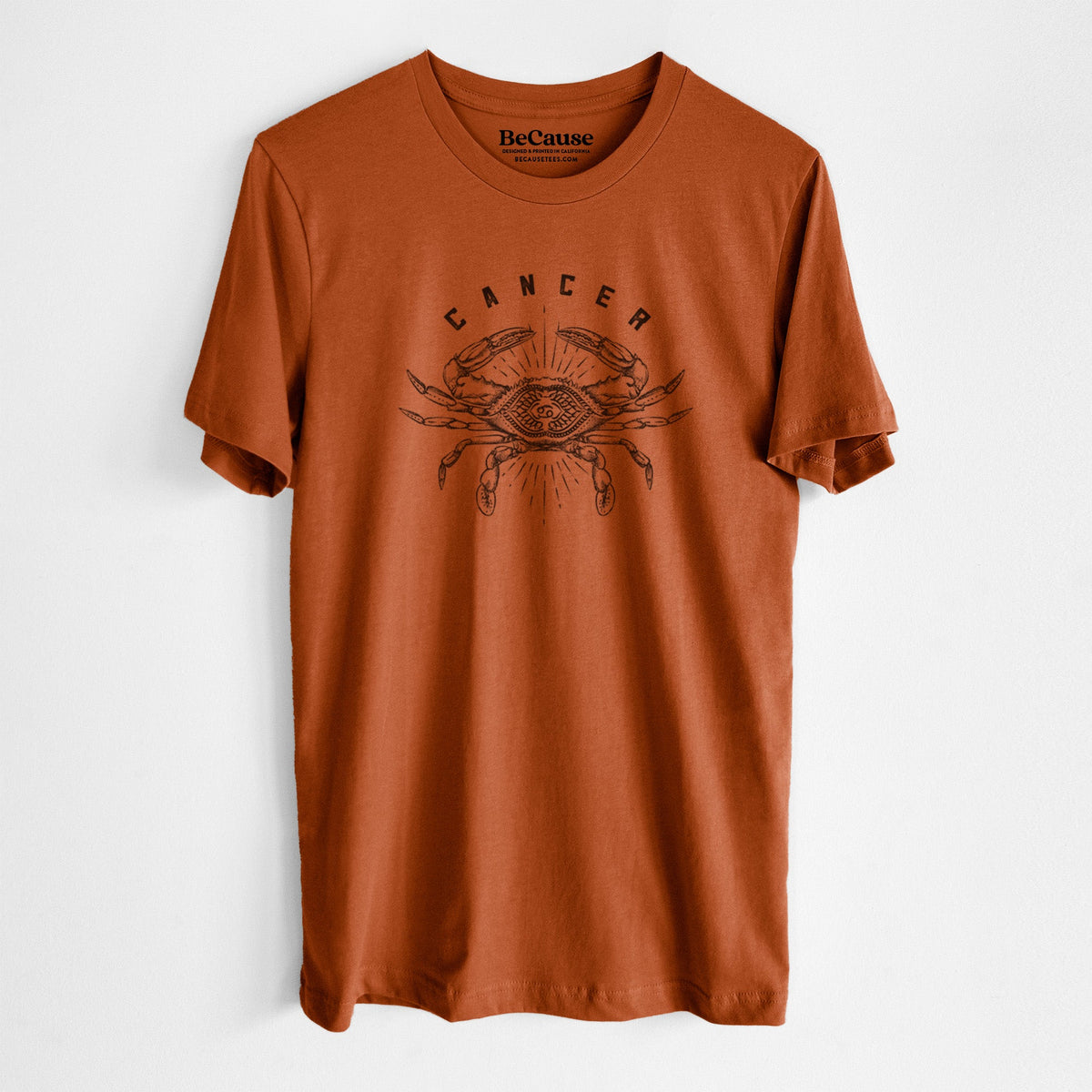 Cancer - Crab - Lightweight 100% Cotton Unisex Crewneck