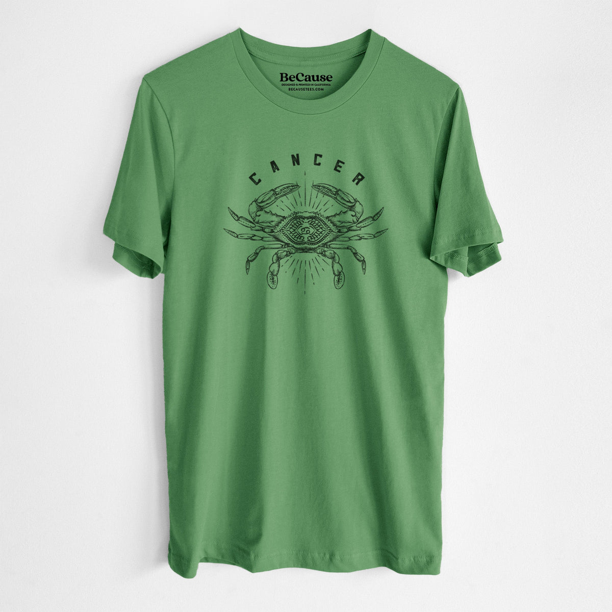 Cancer - Crab - Lightweight 100% Cotton Unisex Crewneck
