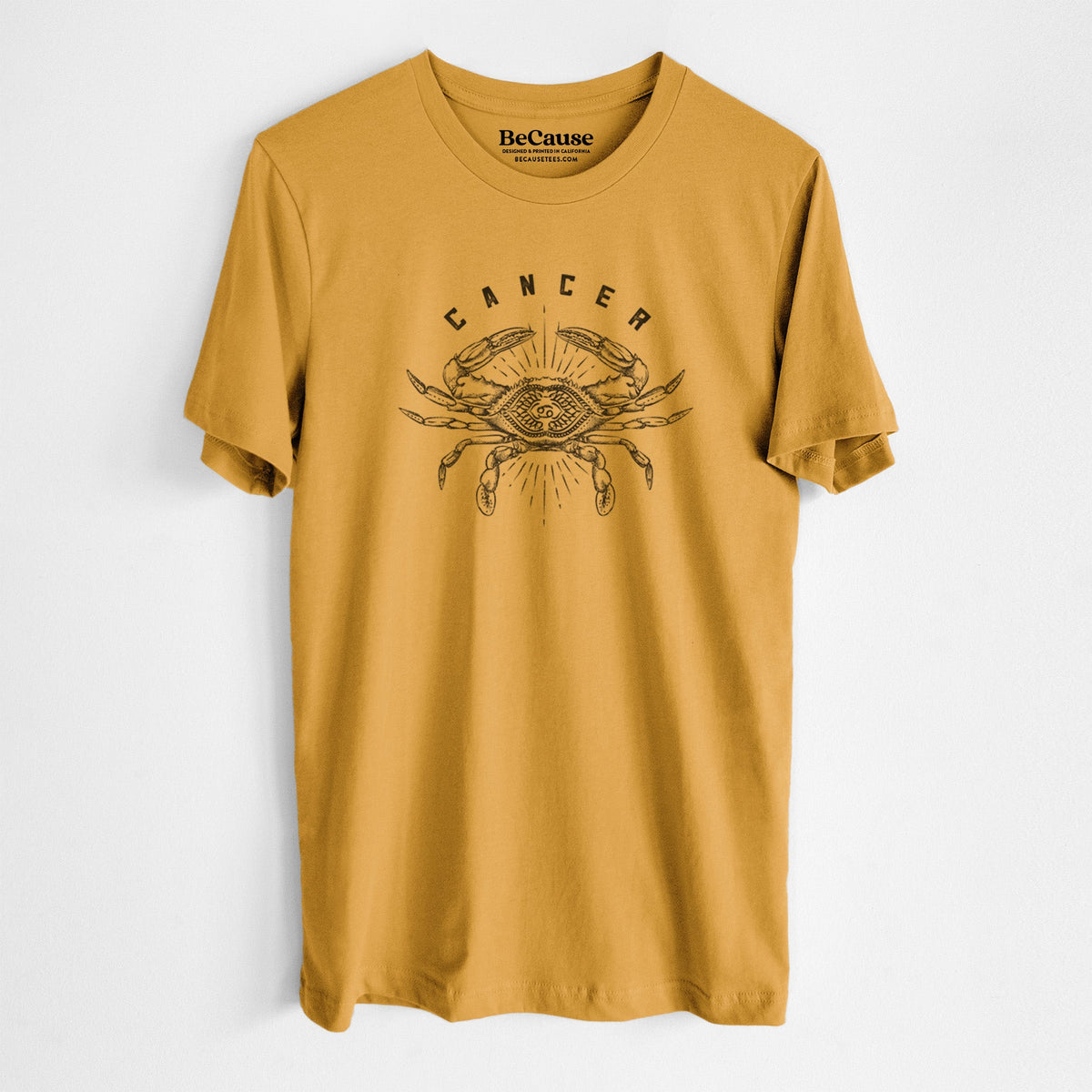 Cancer - Crab - Lightweight 100% Cotton Unisex Crewneck