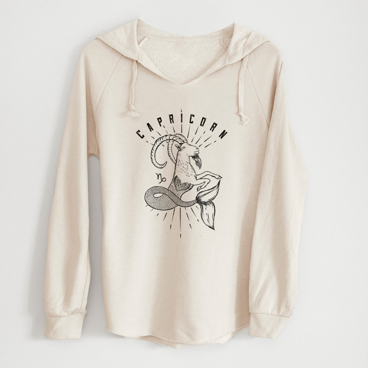 Capricorn - Sea Goat - Cali Wave Hooded Sweatshirt