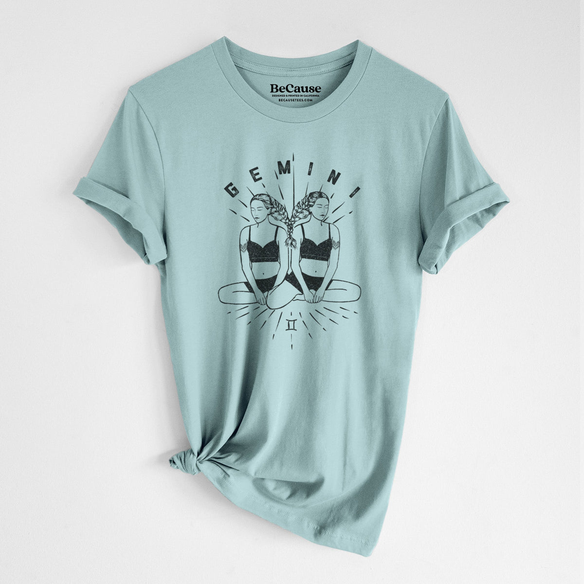 Gemini - Twins - Lightweight 100% Cotton Unisex Crewneck