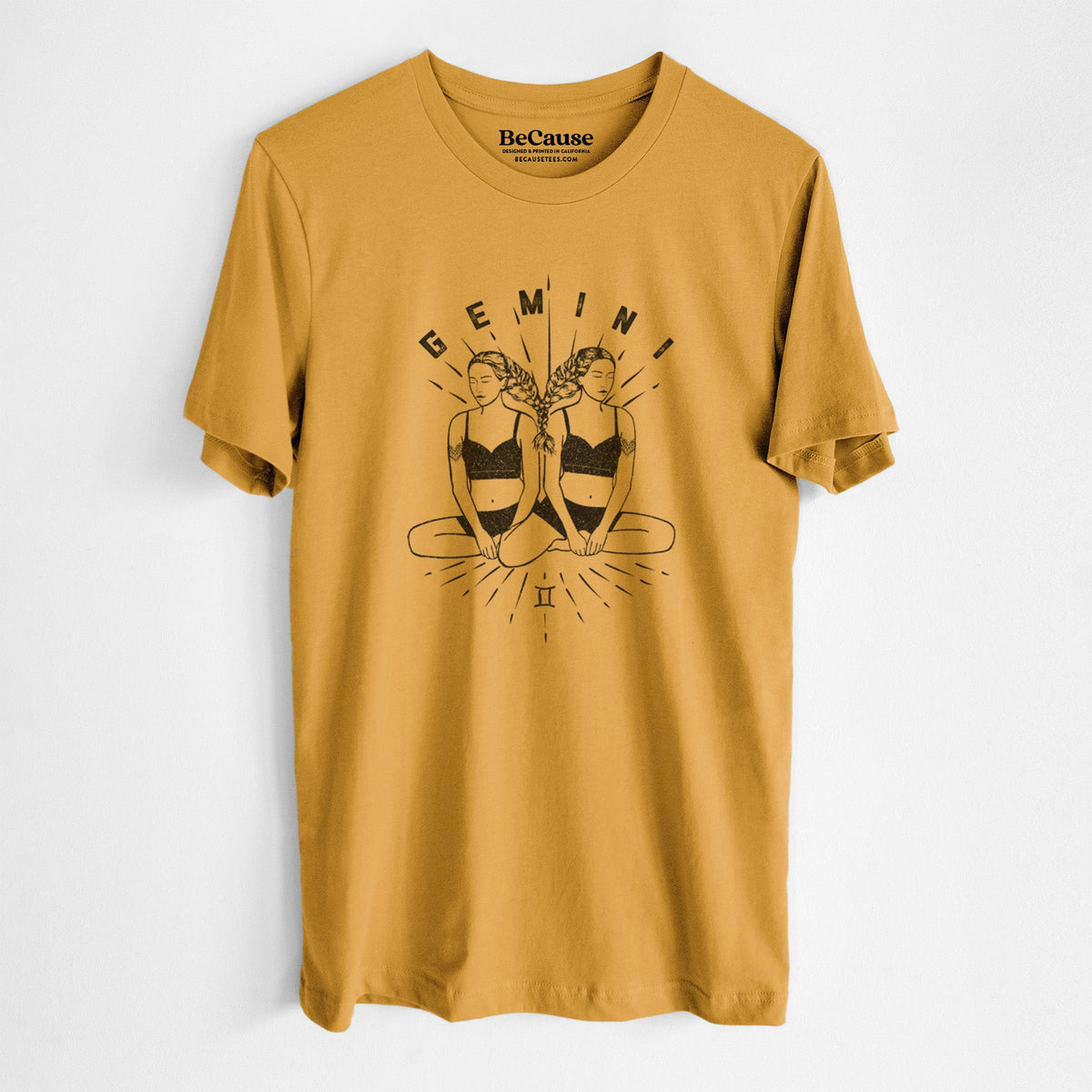 Gemini - Twins - Lightweight 100% Cotton Unisex Crewneck