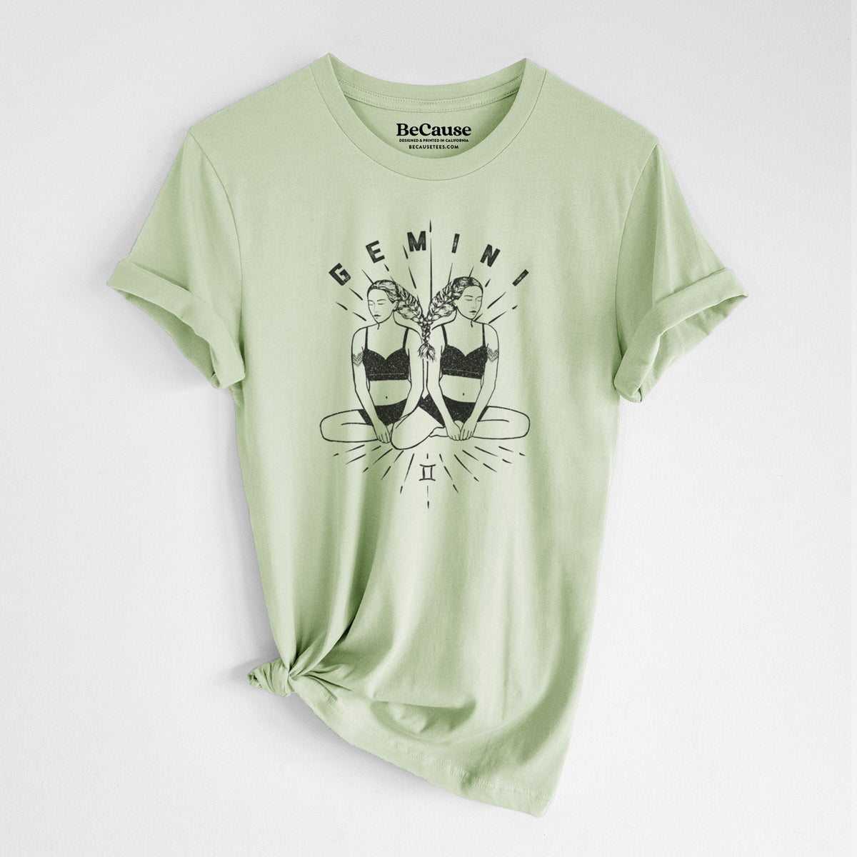 Gemini - Twins - Lightweight 100% Cotton Unisex Crewneck