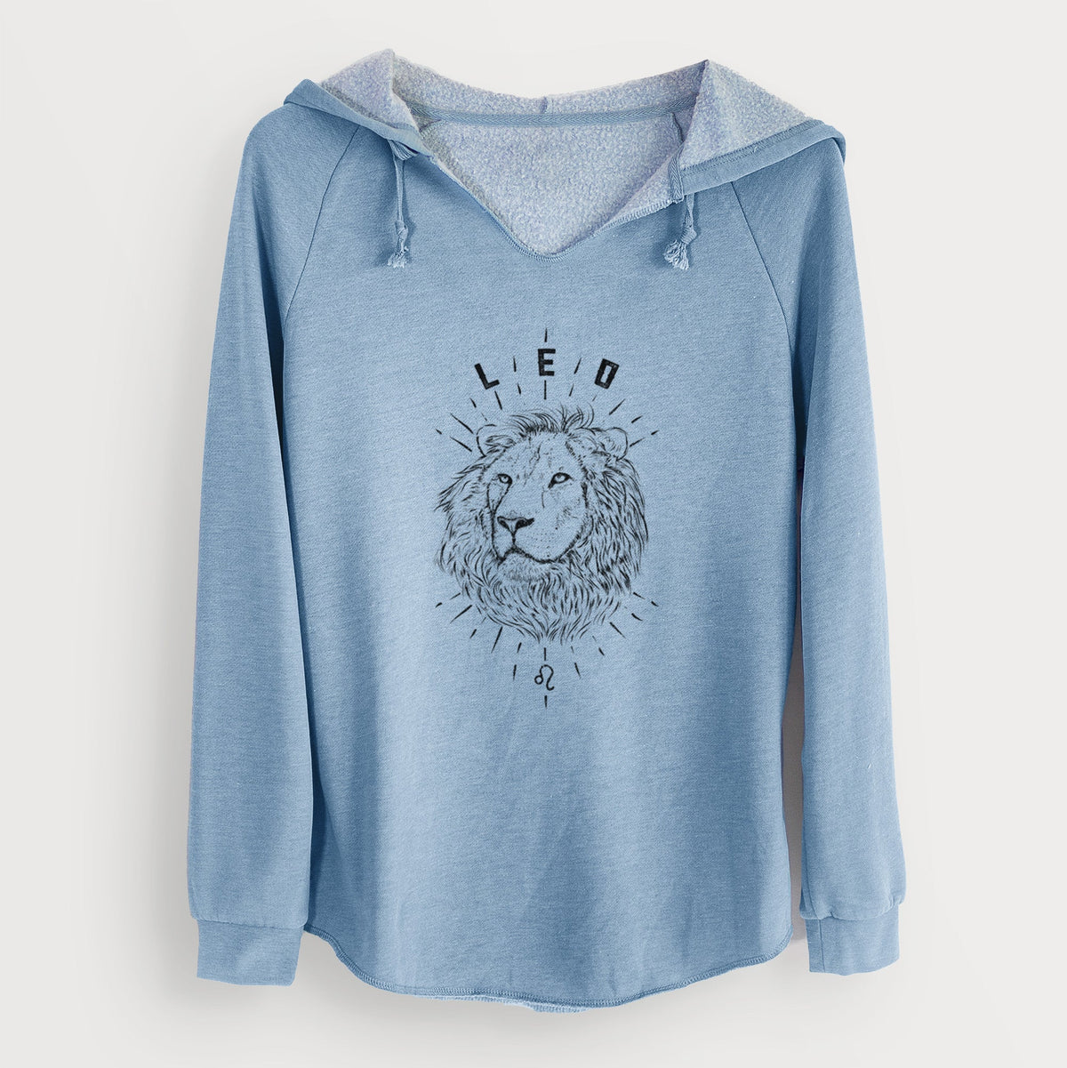Leo - Lion - Cali Wave Hooded Sweatshirt