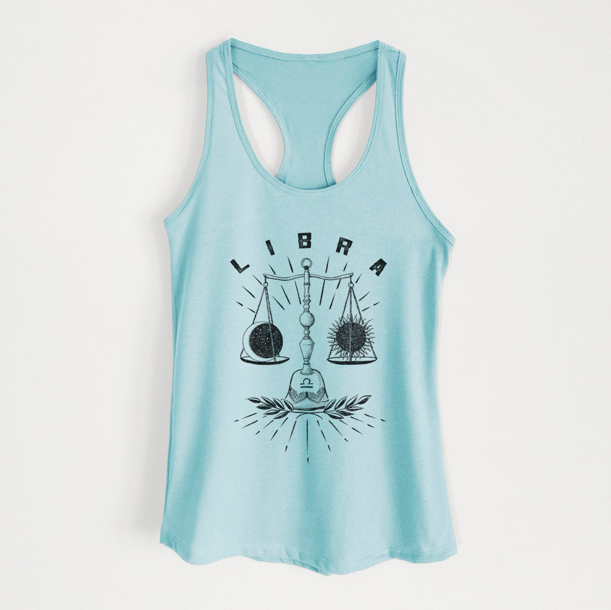 Libra - Balanced Scales - Women's Racerback Tanktop
