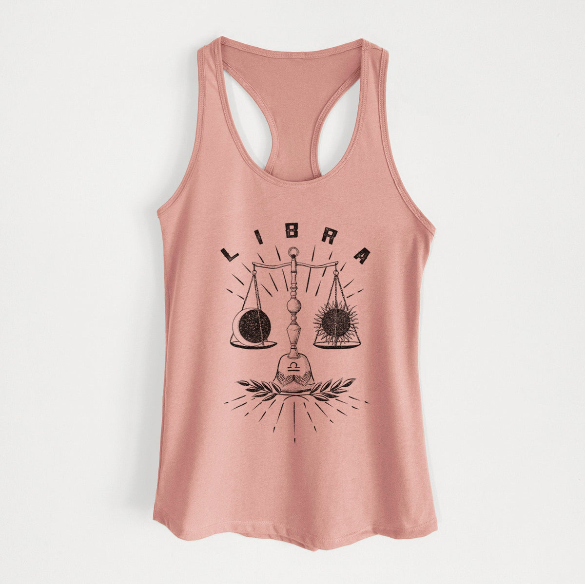 Libra - Balanced Scales - Women's Racerback Tanktop