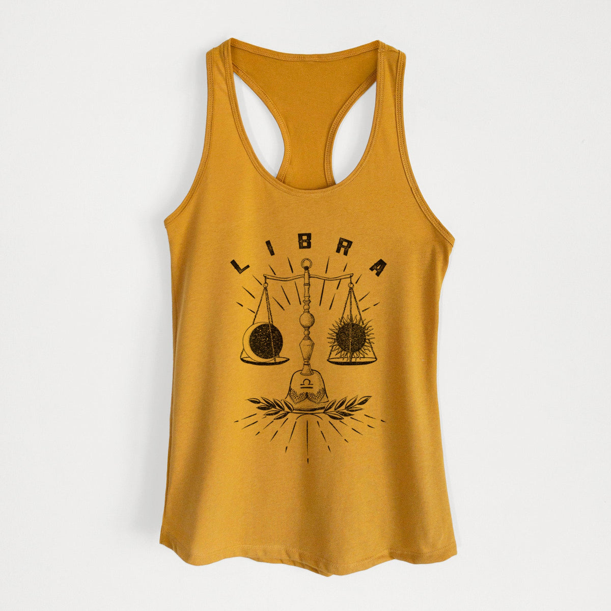 Libra - Balanced Scales - Women's Racerback Tanktop
