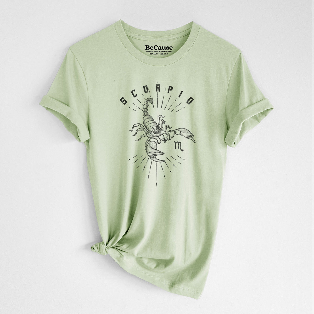 Scorpio - Scorpion - Lightweight 100% Cotton Unisex Crewneck