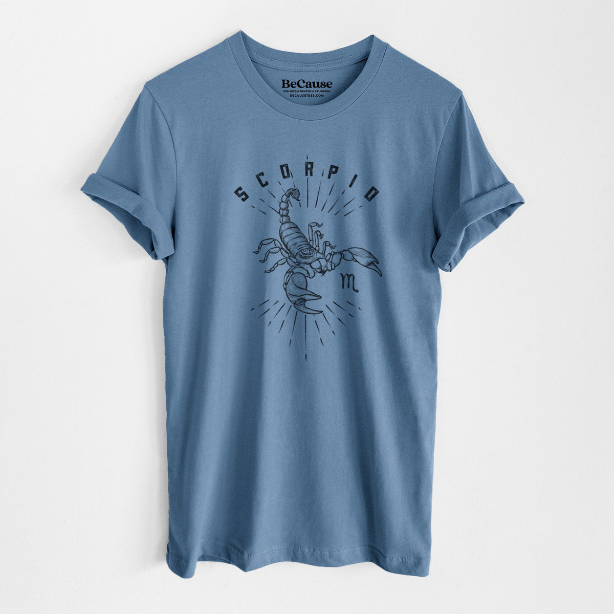Scorpio - Scorpion - Lightweight 100% Cotton Unisex Crewneck
