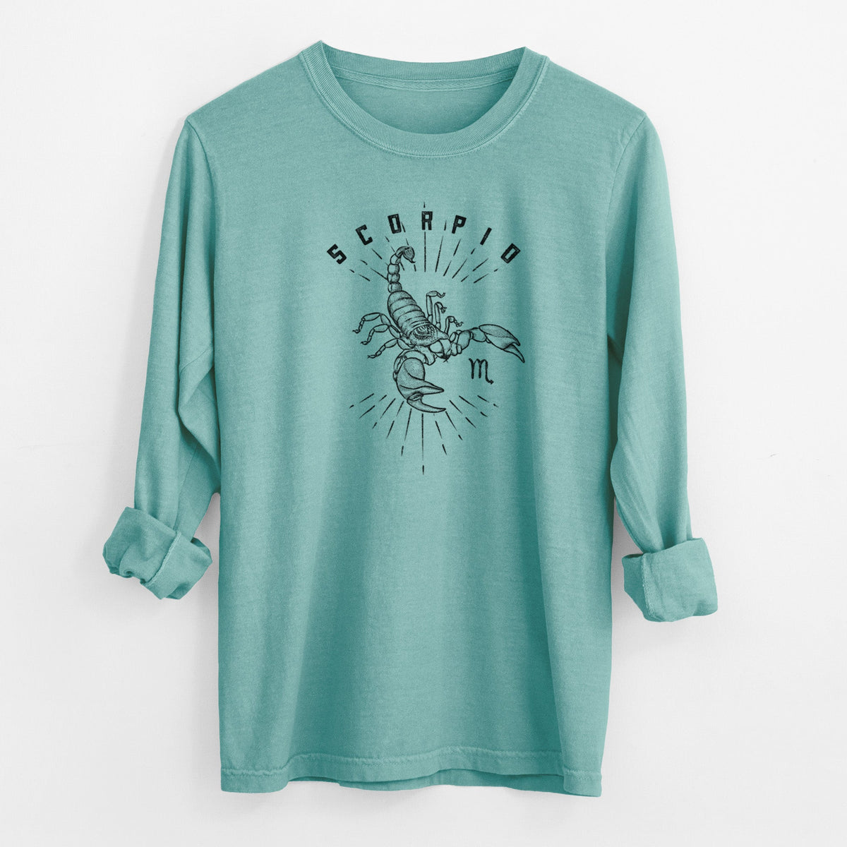Scorpio - Scorpion - Men's Heavyweight 100% Cotton Long Sleeve