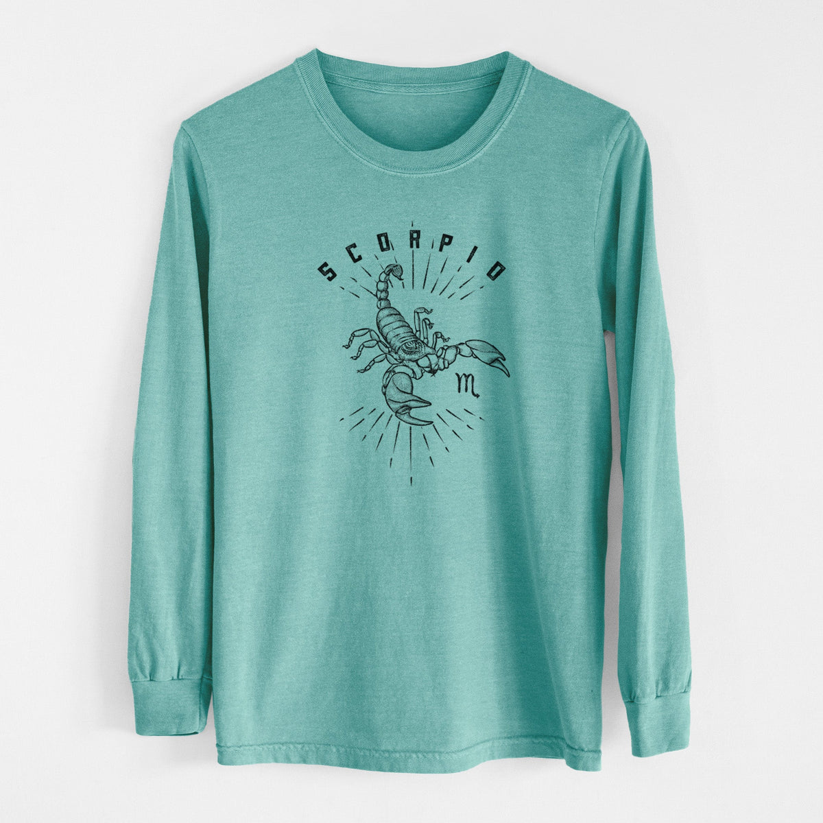 Scorpio - Scorpion - Men's Heavyweight 100% Cotton Long Sleeve
