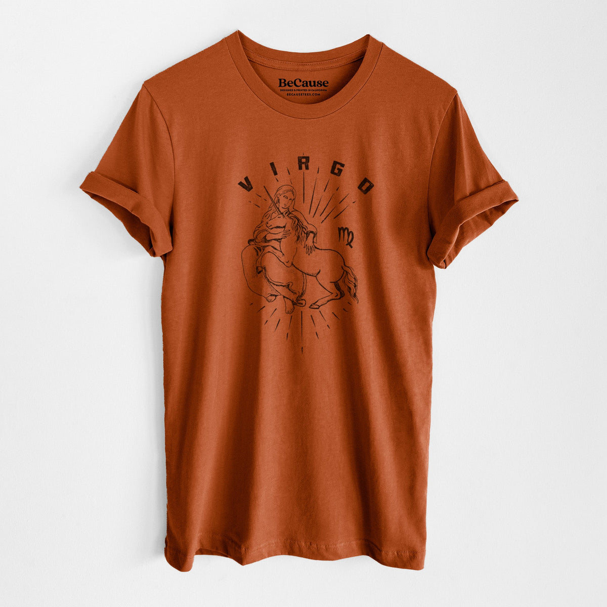 Virgo - Maiden - Lightweight 100% Cotton Unisex Crewneck