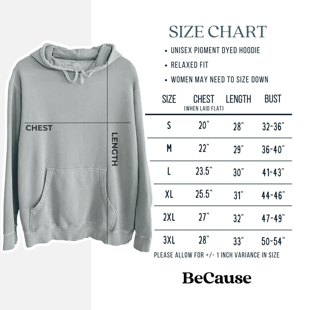 Eastern Fox Squirrel - Sciurus niger - Unisex Pigment Dyed Hoodie